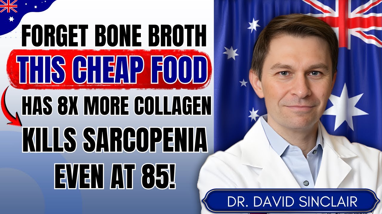 Forget Bone Broth! This Food Builds Muscle And Kills Sarcopenia ( Dr. David Sinclair)