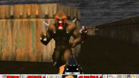 Doom: Phobos Lab (E1M5) - UV-Speed in 0:55 by Adam Williamson