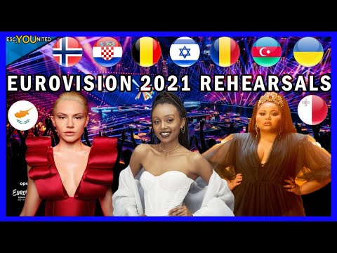 Eurovision 2021 Rehearsals - Day 2 Live Stream (From Press Center)