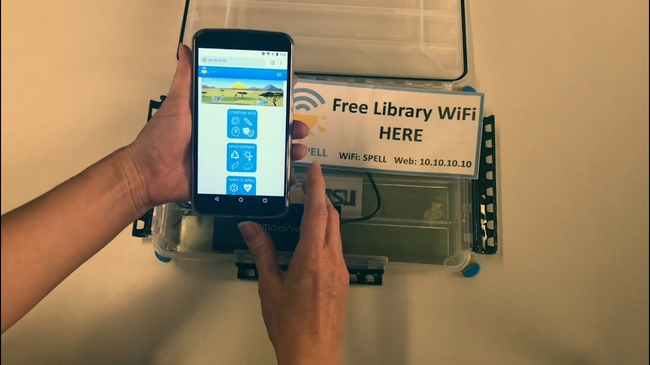 SolarSPELL provides access to culturally relevant, meaningful information for all learners through offline, solar-powered digital libraries.