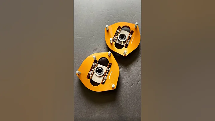 MOOKEEH Super Extended Range Adjustable Camber Plates for BMW F30 & F32 #mookeeh #bmwf30