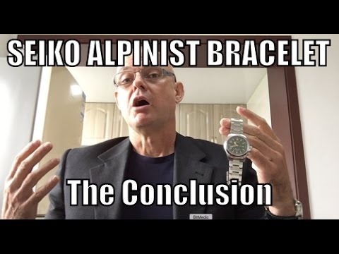 Seiko D3A7AB Bracelet Review - A Week on the Wrist - YouTube