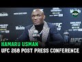 Kamaru Usman: “Ali needed a Frazier. There’s always gonna be that one guy who can push you”