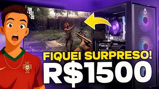 Montei o MELHOR PC Gamer BARATO de 2026 (RODA TUDO!)