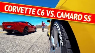 Corvette n1ckyrush vs. Camaro SS Чердака. Кто кого? Тест драйв e34, e46, 350z дрифт и копы!