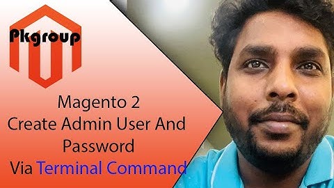 Magento 2 Create Admin User And Password Through Terminal