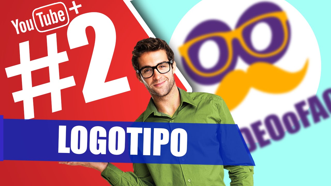 Como Criar LOGOTIPO para o canal no Youtube Banner Intro edição de ...