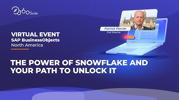The Power of Snowflake for SAP BusinessObjects