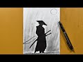 Easy Samurai Drawing For Beginners How To Draw A Samurai Step By Step 