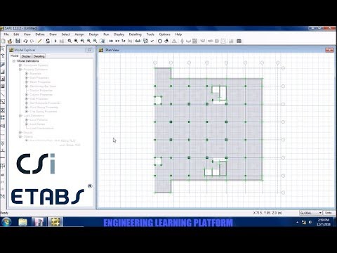 Export etabs floor to safe for design - Open Etabs model in SAFE - Etabs tutorial 13