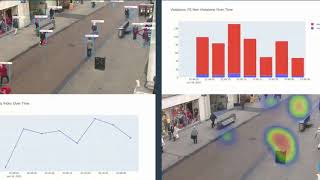 Real Time Social Distancing Monitoring Demo