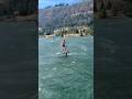Wind and Waves in Hood River #foiling #foilsurfing #downwindfoiling #supfoil #watersports #thegorge