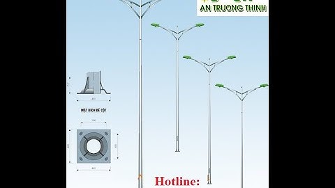 Nhà Máy Sản Xuất Cột Đèn Chiếu Sáng Đường Phố Ngoài Trời Tại TP. HCM, Long An - An Trường Thịnh