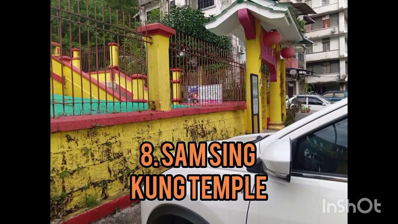 Sandakan Heritage Trail Pt. 3. St.Michael'sChurch, SamSingKungTemple, MalaysiaFountain, WismaWarisan