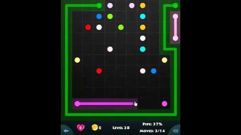11 × 11 MANIA LEVEL 28 - FLOW GAME ON FACEBOOK Connect the dots