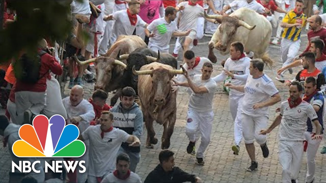 The Running of the Bulls in Pamplona, Spain - TIME