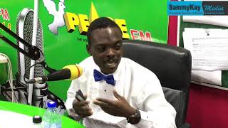 Mr. Eventuary crack ribs of panel members at Peace fm