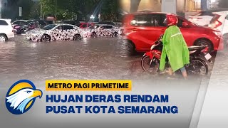 DUH! Banjir Bikin Motor Mogok di Jalan Pahlawan Semarang - [Metro Pagi Primetime]