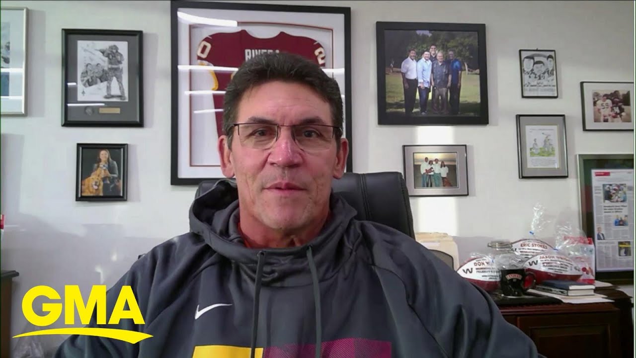 Washington Football Team head coach talks cancer battle l GMA  YouTube