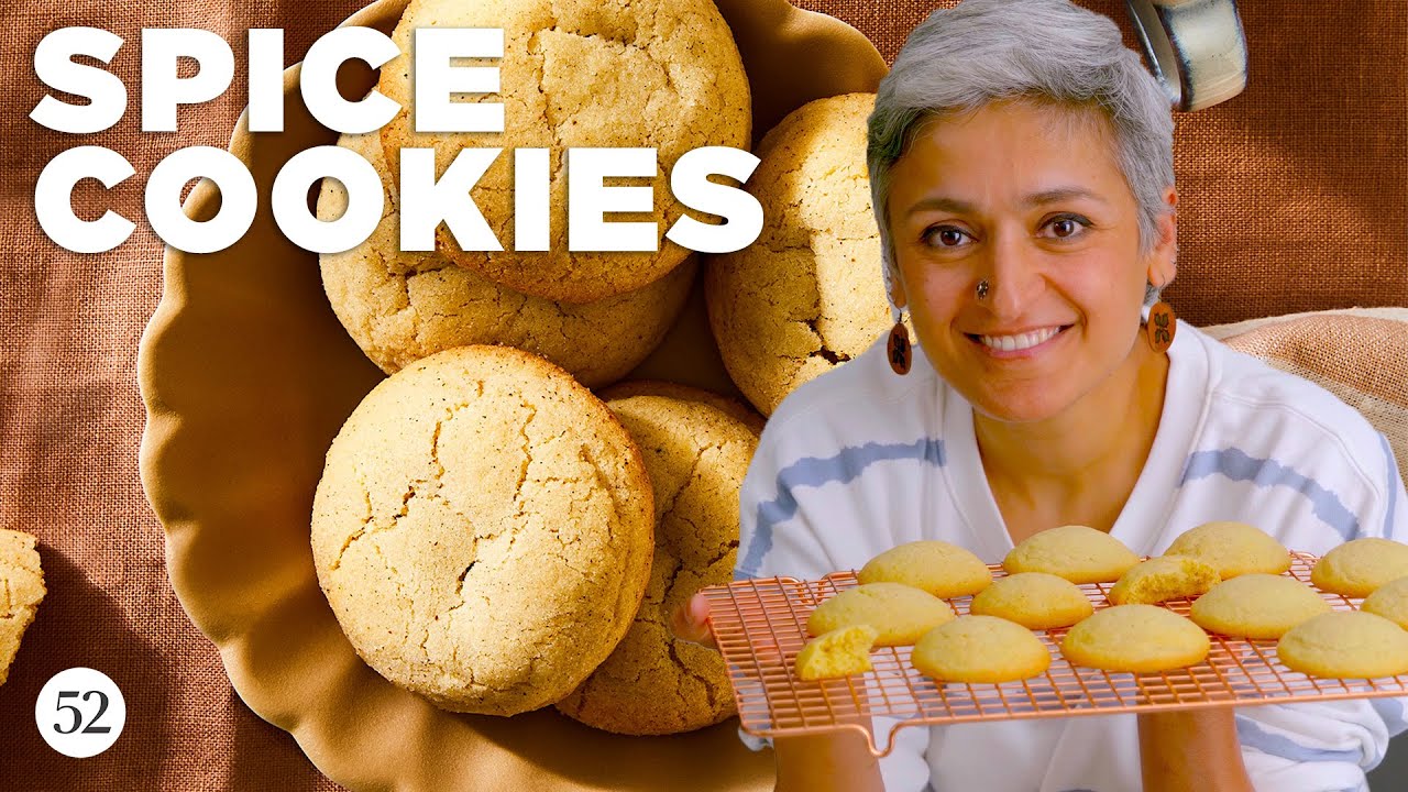 How to Bake Clove & Ginger Snickerdoodles   In The Kitchen With Chetna Makan