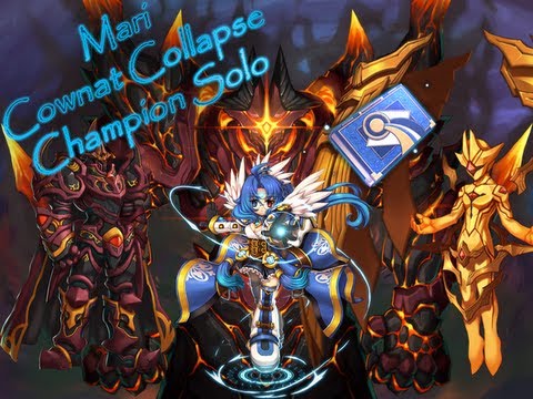 โปร grand chase  New Update  [Grand Chase Thai] Mari - Achemedia Final Dungeon : Cownat Collapse Champion Mode Solo