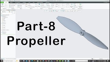 [Part-8] Propeller | Irvine Two Stroke Model Engine In Creo