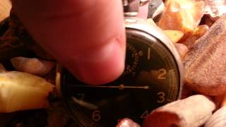 Vintage WWII Elgin Aviator Bomber Navigator Stopwatch Bombardier