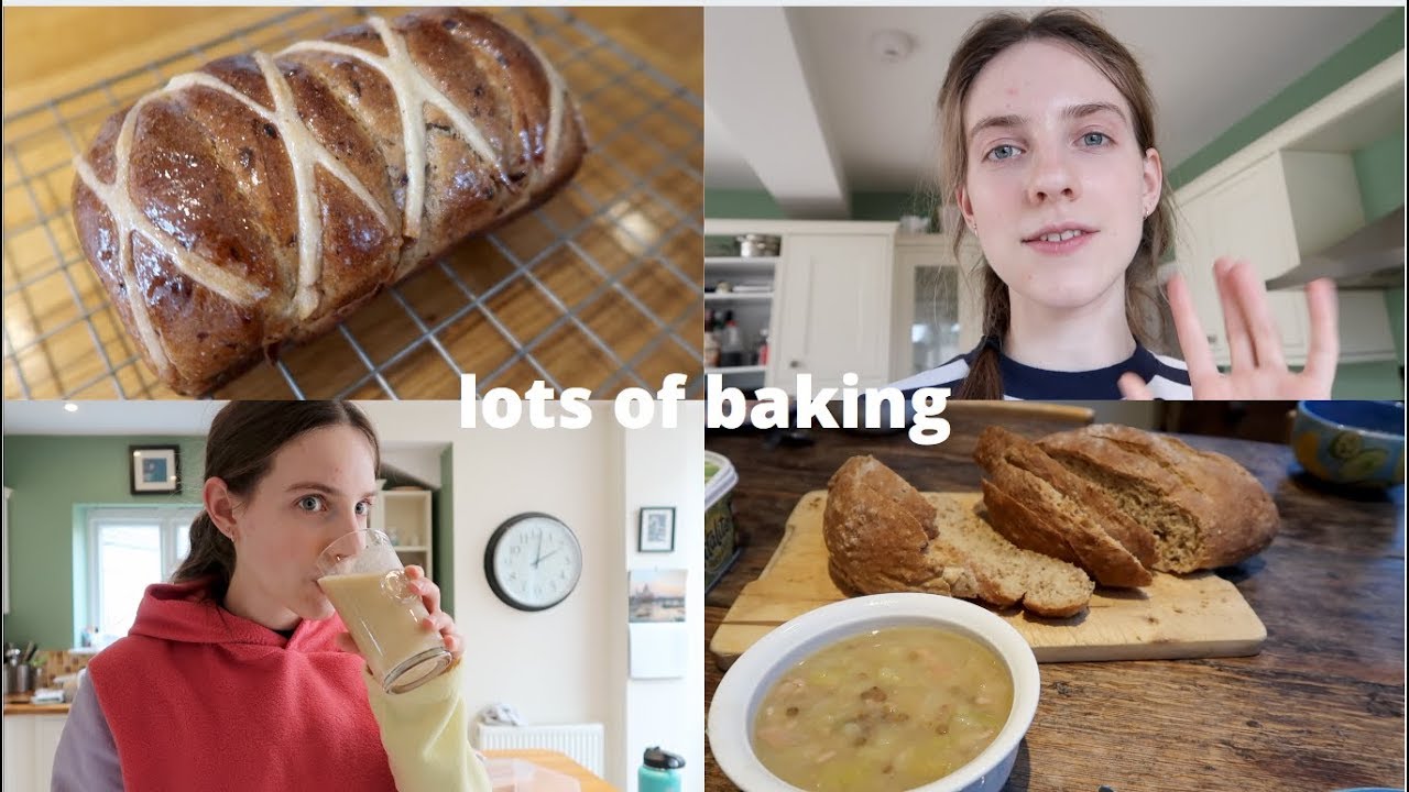 a chill homey baking day YouTube
