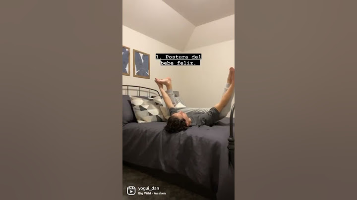 Haz estas posturas antes de dormir y verás la diferencia 💤