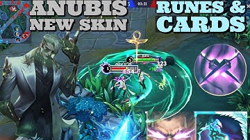 Anubis new skin, Runes and Cards | Legend Of Ace |