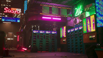 Neon Streets - Unreal Engine 5