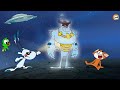 The Alien Spaceship | Cat &amp; Keet Season 1 Compilation | Best Cartoon for Kids | Chotoonz TV