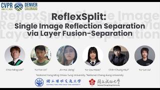 [CVPR2026] ReflexSplit: Single Image Reflection Separation via Layer Fusion-Separation