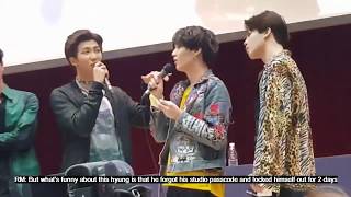 [ ENG SUB ] Namjoon Exposed Suga forgot the Genius Lab Password and his reaction to it