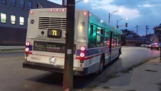 On-Board: CTA New Flyer D40LF #1070 Route 71 ( Filmed on August, 6)