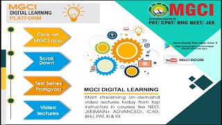 FREE ONLINE TEST #MGCI APP | MGCI INDORE screenshot 1