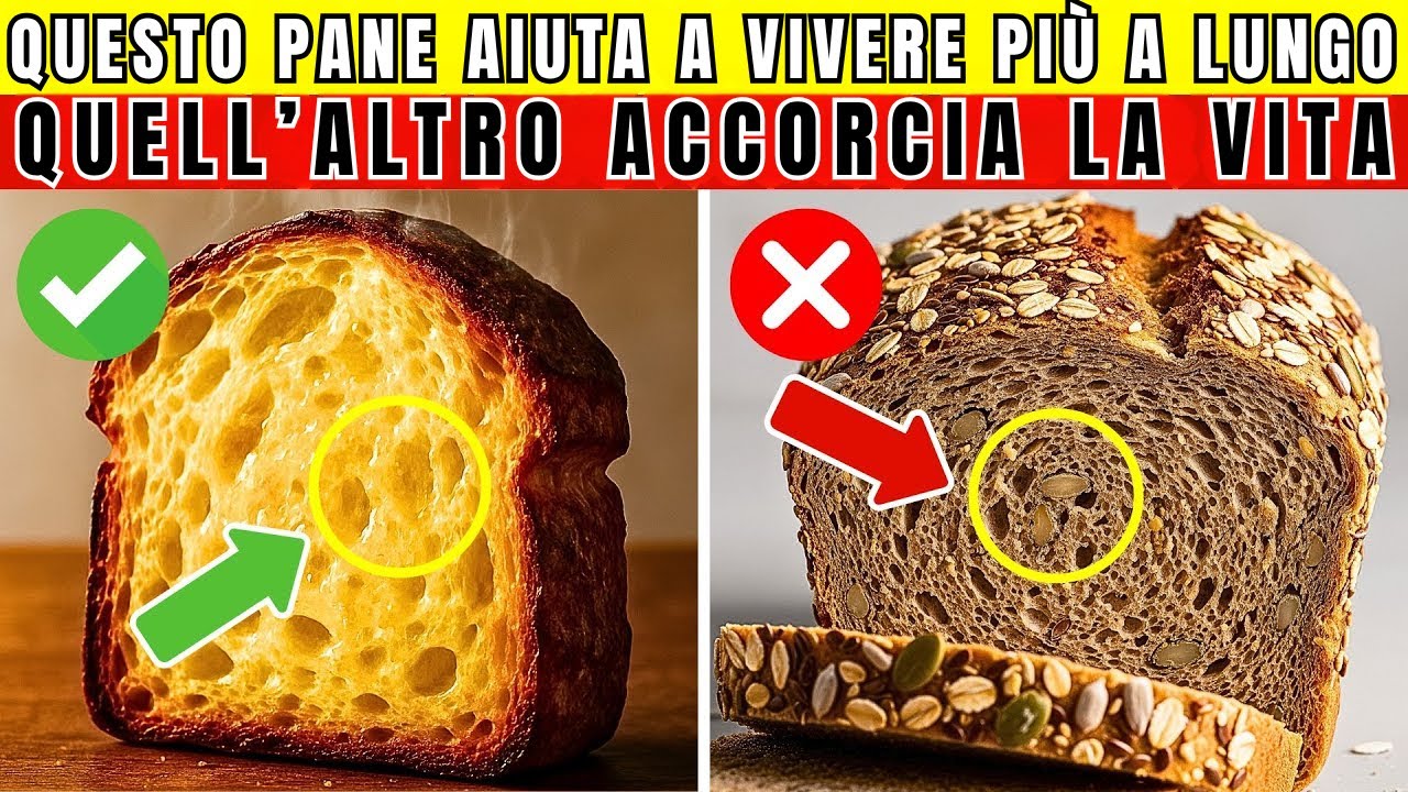 Oltre i 65 anni? I 4 peggiori tipi di pane da non toccare mai e 4 che ...