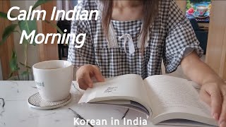 Soft & Slow Morning Routine in India🇮🇳✨️| Korean Life Abroad|Grocery shopping list🛒Korean in India screenshot 5