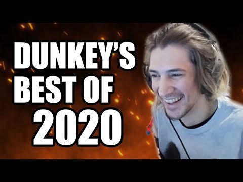 xQc Reacts to Dunkey's Best of 2020