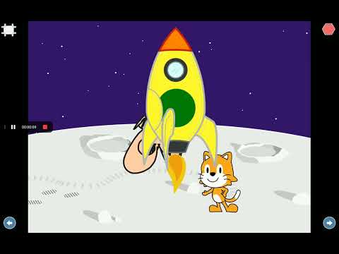 Scratch Jr 火箭動畫-毓宸
