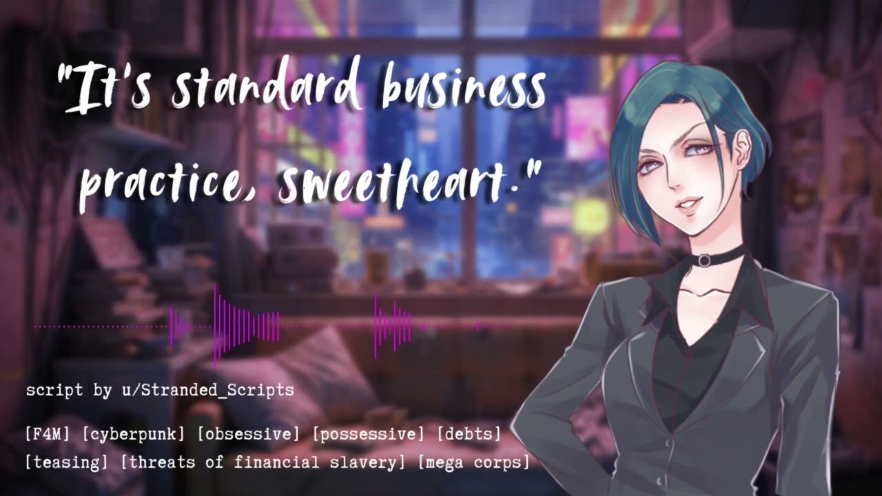 Your Corpo Executive Ex Buys Your Debt (And Now You're All Hers) [F4M] [ASMR roleplay]