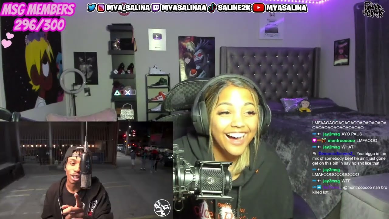 Mya Salina REACTS to Tae Porter - Drill K (WhoRunItNYC Performance)