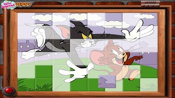Tom and Jerry Puzzle video Gameplay | Spot games for Kids