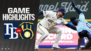 Rays vs. Brewers Game Highlights (4/29/24) | MLB Highlights screenshot 5