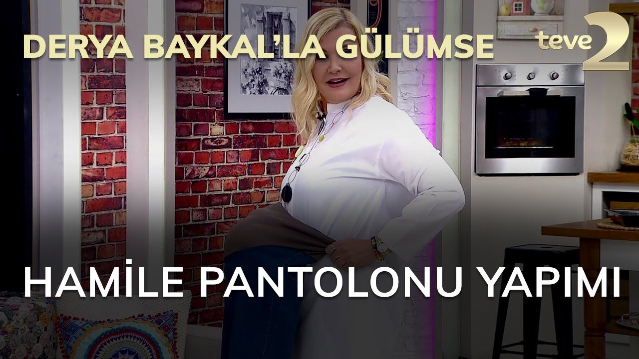 Lacin Tenel Hamile Pantolonu Basit Cozum