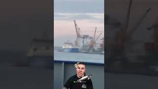 The Turkish Cargo Ship Mv Cenk T Struck In Chornomorsk.