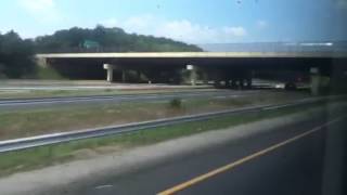 Riding in bus from Orlando Fl to New York