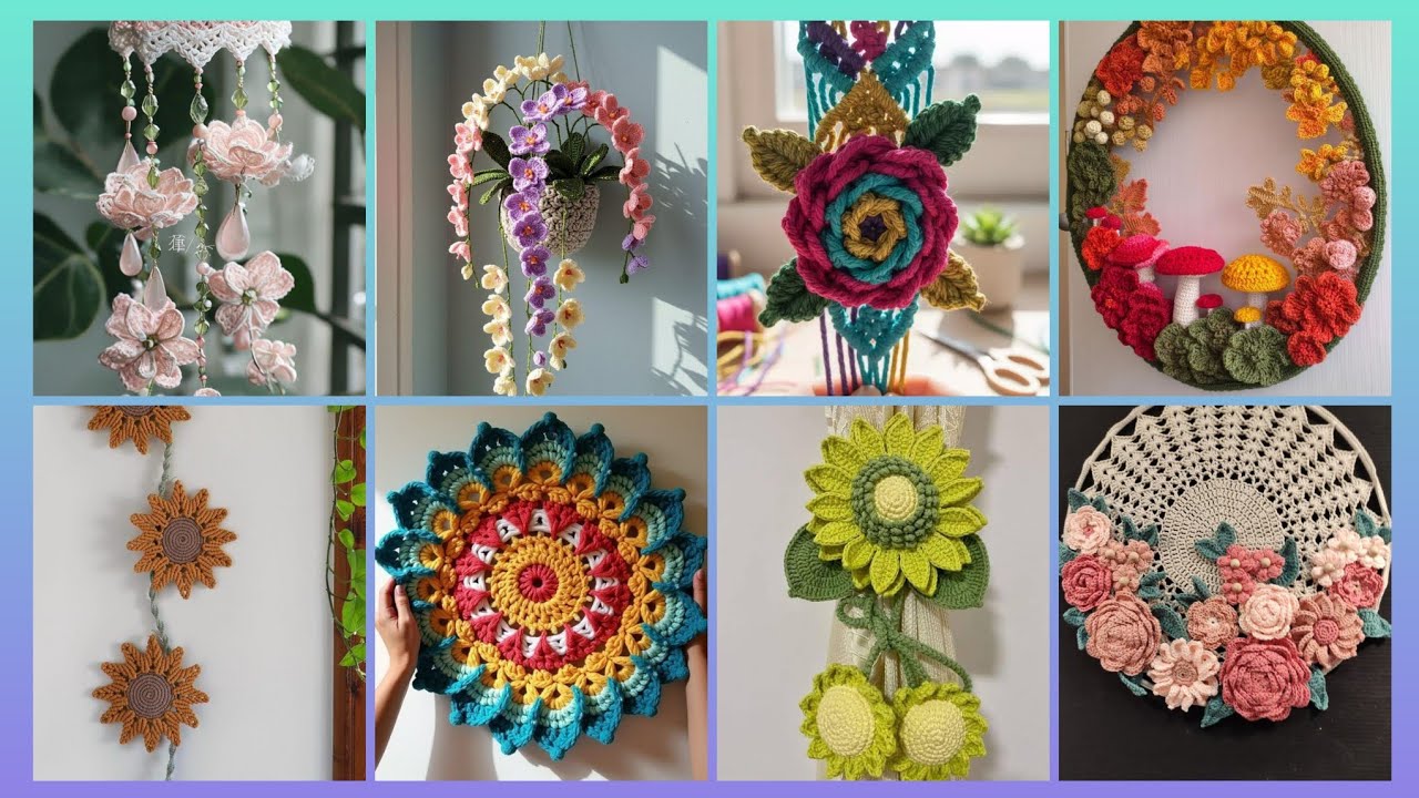 Most beautiful stylish crochet wall hanging  ideas for 2026