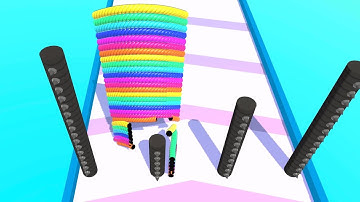 MAX LEVEL in Rope Stack Run (Levels 39-41)