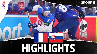 Highlights: France vs Slovakia | 2024 #MensWorlds